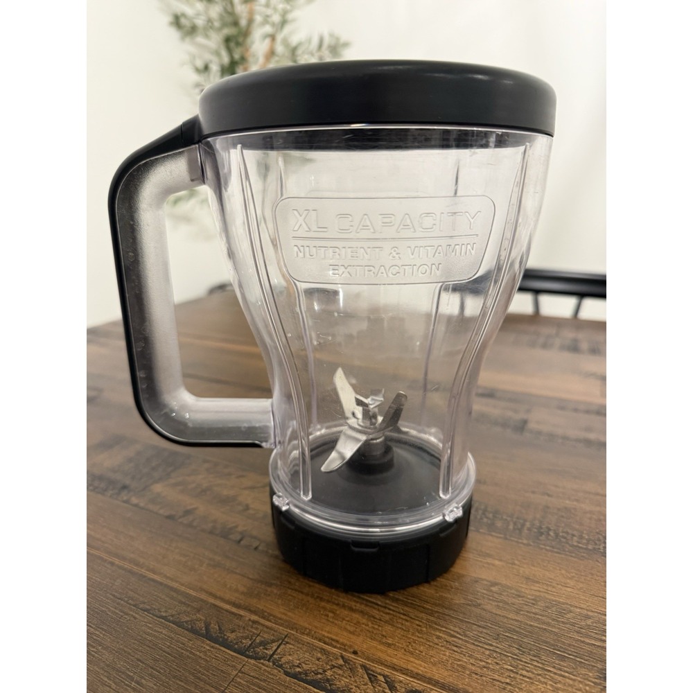 Ninja 48 OZ. XL Multi-Serve Black Top Blender Pitcher Jar With Blade
